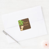 Stickers Baby shower Neutre Cute Safari Giraffe (Enveloppe)