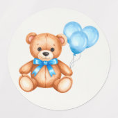 Stickers Baby shower Ours Teddy (Design 1)