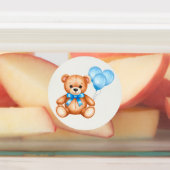 Stickers Baby shower Ours Teddy (Apposé)