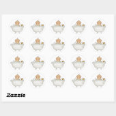 Stickers Bain Bain de bulle (Feuille)
