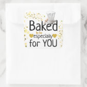 Stickers Baker customisés pour vos produits de bou (Sac)