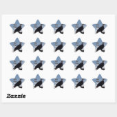 Stickers Bald Eagle Star (Feuille)