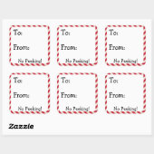 Stickers Balise de Noël (Feuille)