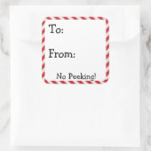 Stickers Balise de Noël (Sac)