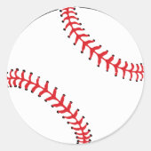 Stickers Ball De Baseball (Devant)