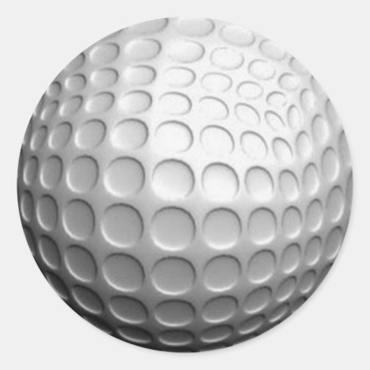 Stickers Ball Golf (Ajoutez Votre Propre Texte Si  (Devant)
