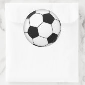 Stickers Balle de Football (Ajouter le texte si vo (Sac)