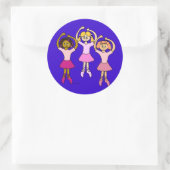 Stickers Ballerina dansante (Sac)