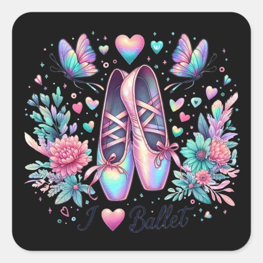 Stickers Ballet Ballerina (Devant)