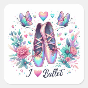 Stickers Ballet Ballerina