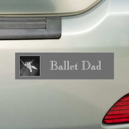 Stickers 'Ballet Dad' (En voiture)