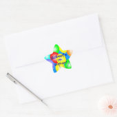 Stickers Ballons d'anniversaire colorés (Enveloppe)