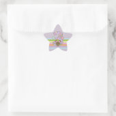 Stickers Balloon Mouse violet 3e Anniversaire Star (Sac)