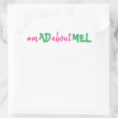 Stickers ballotin Hashtag Bachelorette (Sac)