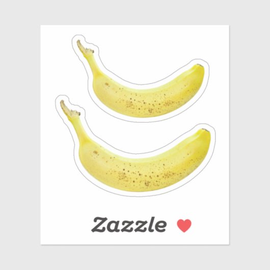 stickers banane (Feuille)