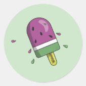 Stickers bar à crème glacée Watermelon (Devant)