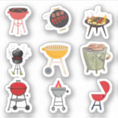 Stickers Barbecue (Devant)