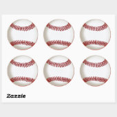 Stickers BASEBALL vierges pour autocollants manusc (Feuille)