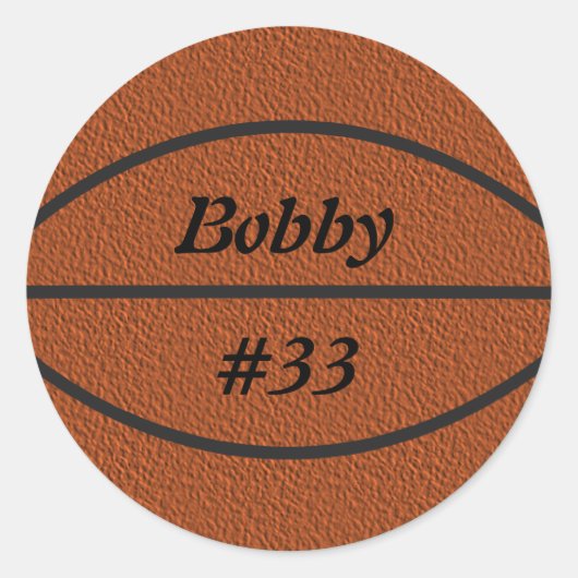 Stickers Basketball (Devant)