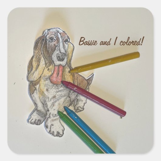 Stickers Bassie (Devant)