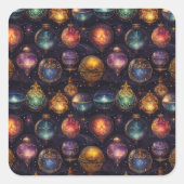 Stickers Baubles de Noël (Devant)