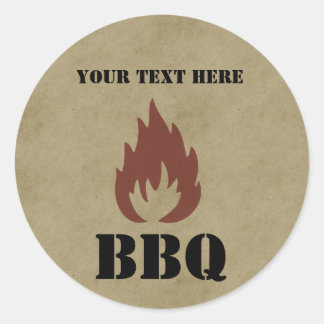 Stickers BBQ de l'entreprise