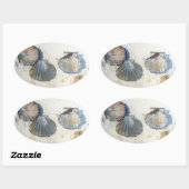 Stickers Beach Sea Shell (Feuille)