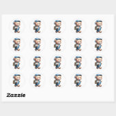 Stickers bébé garçon (Feuille)