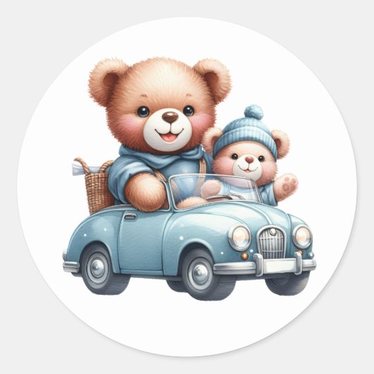 Stickers bébé garçon (Devant)