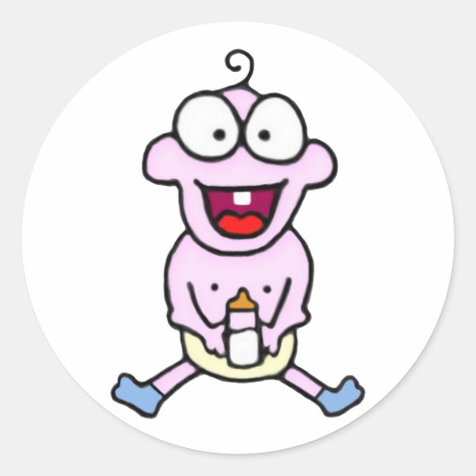 Stickers Bébé heureux (Devant)