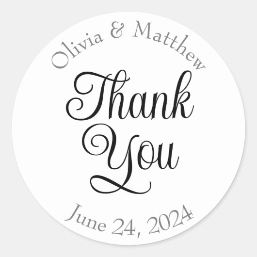 Stickers bedankt (Voorkant)