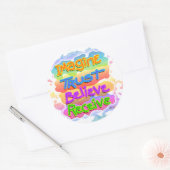 Stickers - Believe Pop Art (Enveloppe)