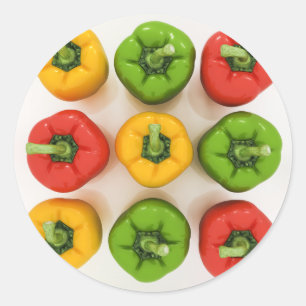 Stickers Bell Peppers