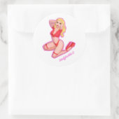 Stickers BendyBarbie Cartoon (Sac)