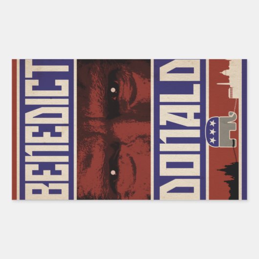 Stickers Benedict Donald (Ensemble de 4) (Devant)