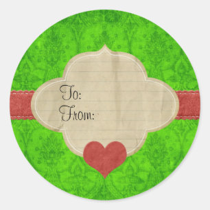 Stickers Beperkte uitgave Noel "from-to" #3
