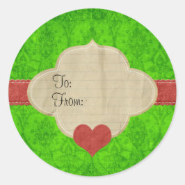 Stickers Beperkte uitgave Noel "from-to" n°3