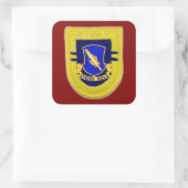 Stickers Beret Flash/DUI 2/504th Infantry (Sac)