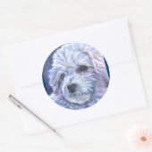 Stickers Bichon Frise (Enveloppe)