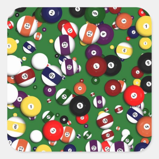 Stickers - Billard (Devant)