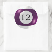 Stickers - Billard - 12 Ball (Sac)