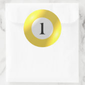 Stickers - Billard - 1 balle (Sac)