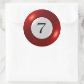 Stickers - Billard - 7 balles (Sac)