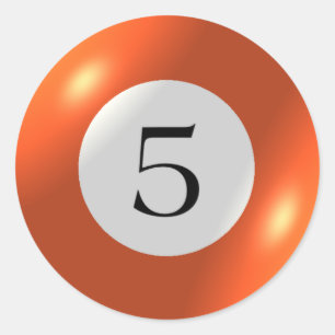 Stickers - Billiards - 5 bar