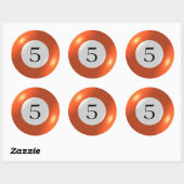 Stickers - Billiards - 5 bar (Vel)