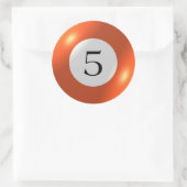 Stickers - Billiards - 5 bar (Tas)