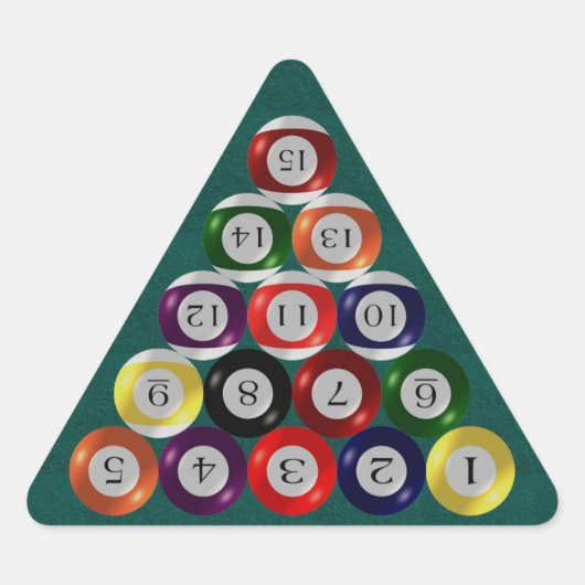 Stickers - Billiards - Rackboxen (Voorkant)