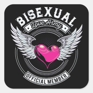 Stickers Bisexual Love Army