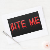 Stickers Bite Me Blood (Enveloppe)