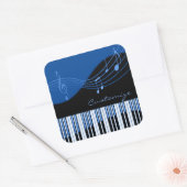 Stickers Black & Blue Music Melody (Enveloppe)